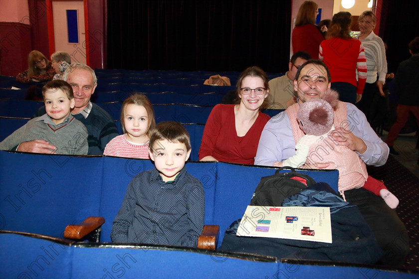 Feis0402109Mon02 
 2
Performer Palko Drozd with his family Mirka, Palko, Dorka, Mirika, Anna and Peter.

Class: 242: Violin Solo 8 Years and Under (a) Carse–Petite Reverie (Classical Carse Bk.1) (b) Contrasting piece not to exceed 2 minutes.

Feis Maitiú 93rd Festival held in Fr. Matthew Hall. EEjob 04/02/2019. Picture: Gerard Bonus