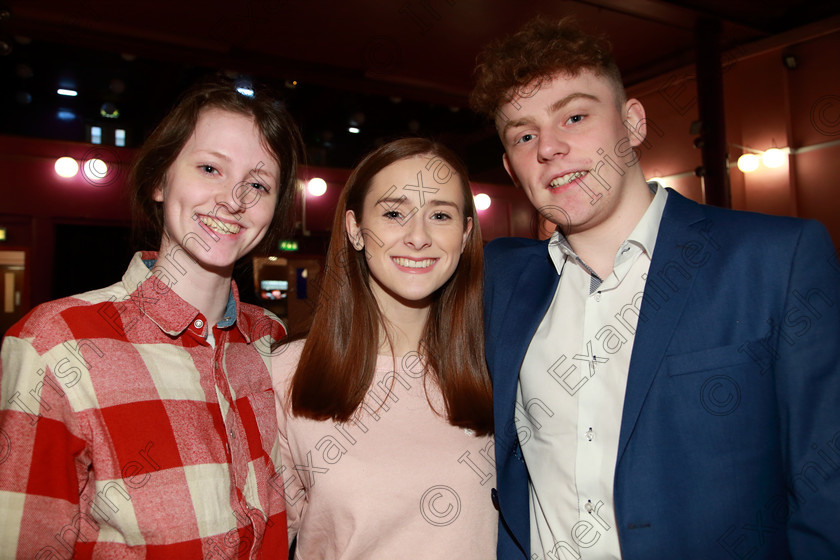 Feis26022020Wed64 
 64
Anna Mulcahy, Rebecca Kent and Jack Desmond from Montfort College of Performing Arts

Class:101: “The Hall Perpetual Cup” Group Actions Song 14 Years and Over

Feis20: Feis Maitiú festival held in Father Mathew Hall: EEjob: 26/02/2020: Picture: Ger Bonus.