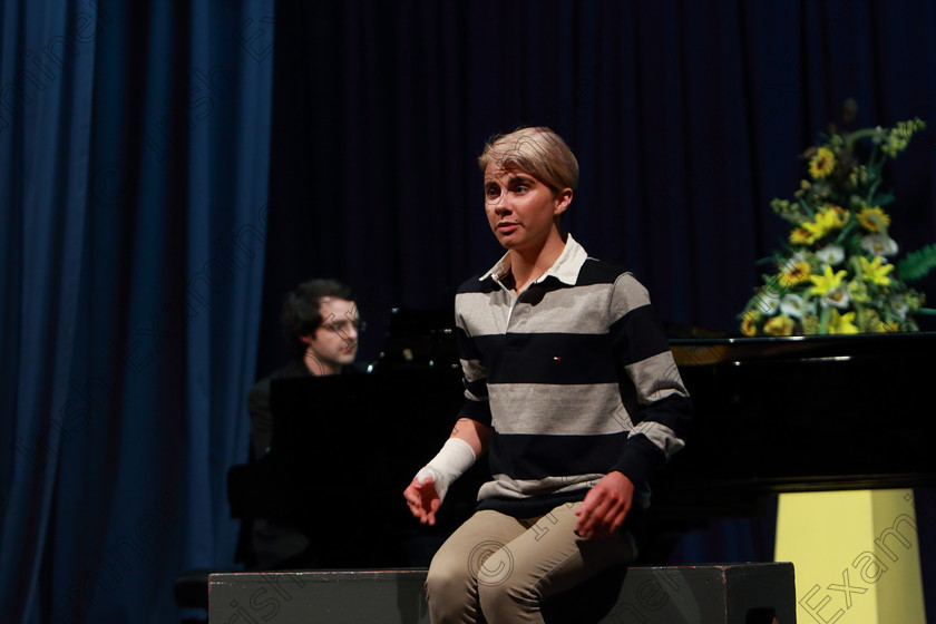 Feis05032019Tue53 
 51~53
Kevin O’Leary from Cobh singing “On The Street Where You Live” from My Fair Lady and “Waving Through A Window” from Dear Evan Hansen.

Class: 23: “The London College of Music and Media Perpetual Trophy”
Musical Theatre Over 16Years Two songs from set Musicals.

Feis Maitiú 93rd Festival held in Fr. Mathew Hall. EEjob 05/03/2019. Picture: Gerard Bonus