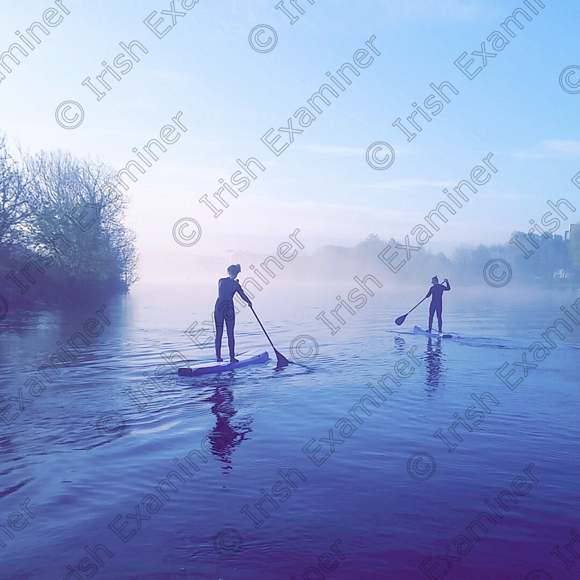 IMG 20160506 090621 
 Paddling the exam stress into a Galway Sunrise. I have been majorly involved with the NUIG Surf Club and watersports deptartment since starting university in Galway. Myself (Jack Tr? of Clonakilty west cork)and my friends Emily Tully (of Kinvara) and James O'Driscoll of (Clonakulty West Cork), are all students in NUI Galway currently in the middle of exams. We took out the stand up paddle boards this morning just before the sunrise and had a healthly breakfast of spinach and kiwi smoothies and almond coconut and date raw energy balls on top of an old railway pillar in the middle of the river corrib. This is exam destress at it's finest. James on the right of the picture had an exam at 4:30 this day and we had been out on the water and were back in the library all before 9am.