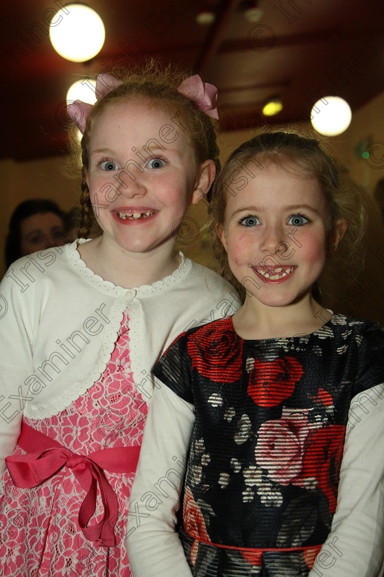 Feis21032018Wed27 
 27
Performers Aoibhinn Delaney and Taillte Ní Laighin from Gaelscoil Uí Drisceoíl.
 Labhairt na Filíocht agus Míreanna Drámaíochta Class: 517: “Corn Helen” Bhéarslabhairt 7 Bliana D’Aois Nó Faoina –Roinn 1 Feis Maitiú 92nd Festival held in Fr. Mathew Hall. EEjob 21/03/2018 Picture: Gerard Bonus.