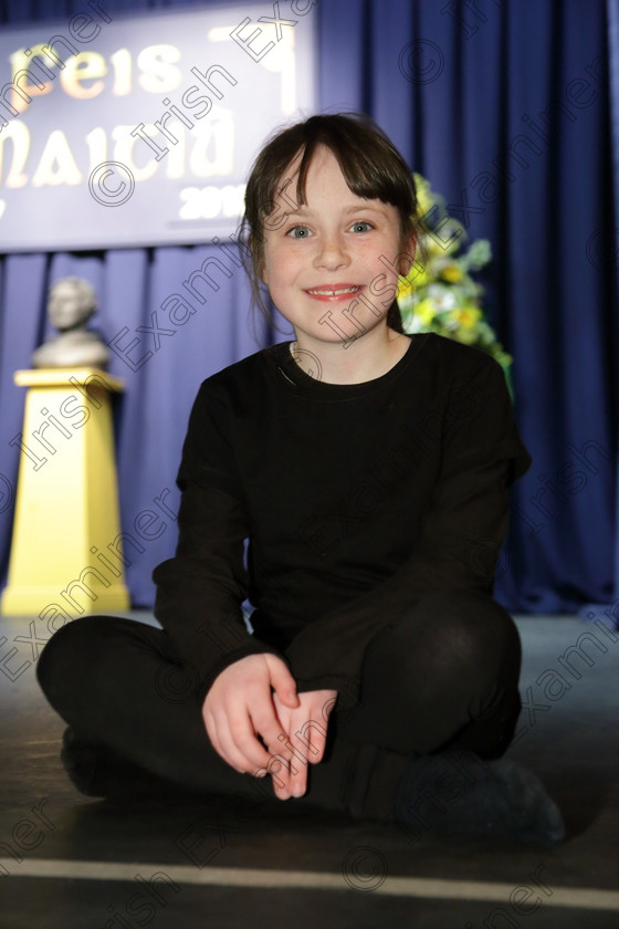 Feis20032018Tue61 
 61
Molly Madden Timoleague.
 Speech and Drama Class: 469: “The Thomas O’Connell Memorial Perpetual Cup” Group Mime 9 Years and Under Feis Maitiú 92nd Festival held in Fr. Mathew Hall. EEjob 20/03/2018 Picture: Gerard Bonus.