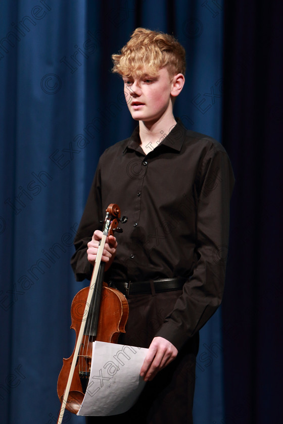 Feis0502109Tue21 
 21~22
Bronze & 2nd Place: Conor Gavin from Glanmire giving a Bronze Performance accompanied by Susan O’Brien.

Class: 232: “The Houlihan Memorial Perpetual Cup” String Repertoire 14 Years and Under Programme of contrasting style and period, time limit 12 minutes.

Feis Maitiú 93rd Festival held in Fr. Matthew Hall. EEjob 05/02/2019. Picture: Gerard Bonus