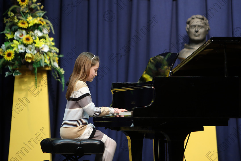 Feis02022018Fri14 
 14
Kate O’Shea performing.
 Instrumental Music Class: 187: Piano Solo 9 Years and Under –Confined Feis Maitiú 92nd Festival held in Fr. Matthew Hall. EEjob 02/02/2018 Picture: Gerard Bonus.