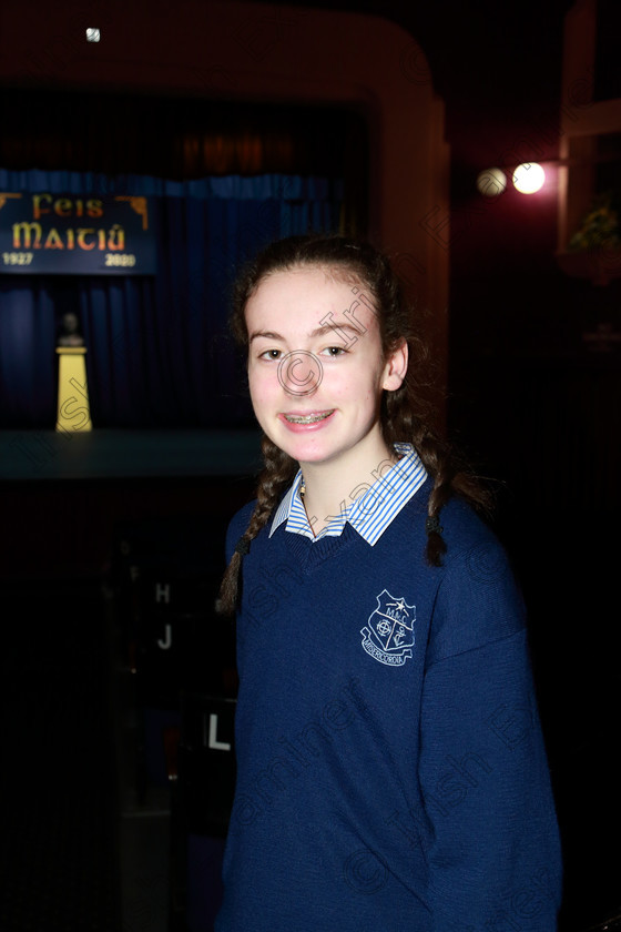 Feis06032020Fri57 
 57
Kate O’Riordan from Castlemartyr.

Class:361: Solo Verse Speaking Girls 14Yearsand Under

Feis20: Feis Maitiú festival held in Father Mathew Hall: EEjob: 06/03/2020: Picture: Ger Bonus.