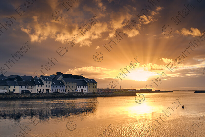 kilanowski-sunrise-2-claddagh-galway 
 Heaven opened up over Claddagh, Galway.