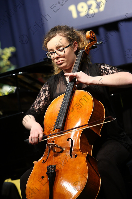 Feis05022018Mon25 
 25
Grace Coughlan from Fermoy giving a Gold winning performance.
 Instrumental Music Class: 246: Violoncello Concerto One Movement from a Concerto; Feis Maitiú 92nd Festival held in Fr. Matthew Hall. EEjob 05/02/2018 Picture: Gerard Bonus.