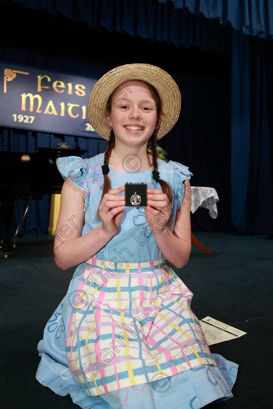 Feis05032018Mon46 
 46
Silver Medallist Nessa O’Callaghan from Glanmire for her performance of “Truly Scrumptious”.
 Singing and School Choirs Class: 113: “The Edna McBirney Memorial Perpetual Award” Solo Action Song 12 Years and Under Section 1 Feis Maitiú 92nd Festival held in Fr. Mathew Hall. EEjob 05/03/2018 Picture: Gerard Bonus.