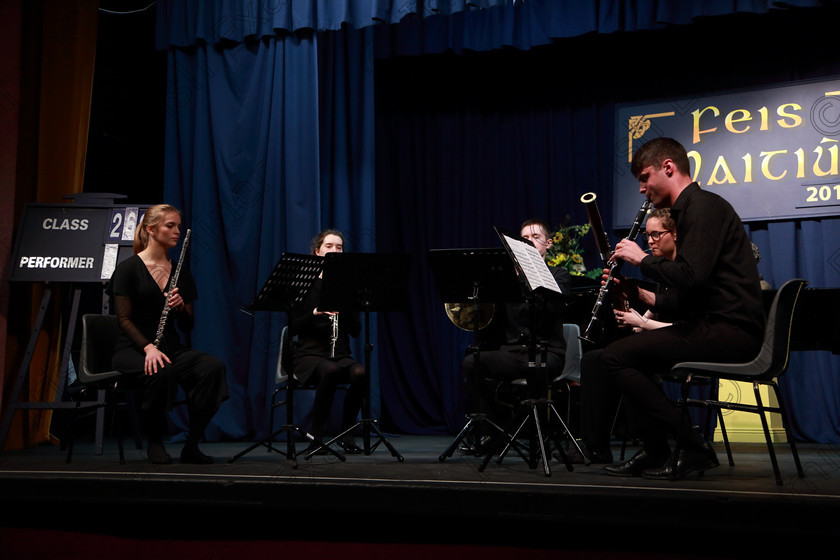 Feis10022019Sun43 
 43
Lrya Quintet; Including, Jane and Karl Sullivan, Holly Nagle, Ciarán O’Driscoll and Róisín Hynes McLaughlin.

Class: 269: “The Lane Perpetual Cup” Chamber Music 18 Years and Under
Two Contrasting Pieces, not to exceed 12 minutes

Feis Maitiú 93rd Festival held in Fr. Matthew Hall. EEjob 10/02/2019. Picture: Gerard Bonus