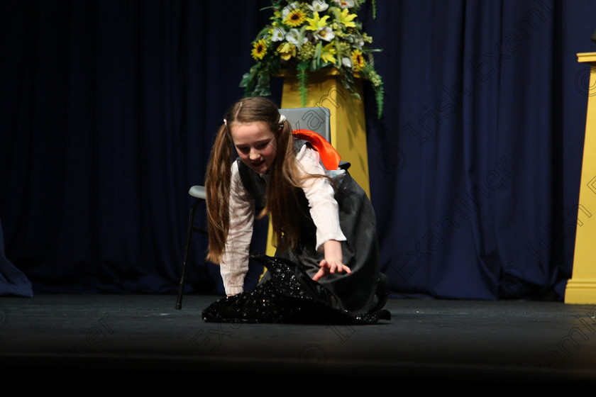 Feis14032018Wed26 
 25~26
Molly McDaid performing “The Worst Witch”.
 Speech and Drama Class: 328: “The Fr. Nessan Shaw Memorial Perpetual Cup” Dramatic Solo 10 Years and Under Section1Feis Maitiú 92nd Festival held in Fr. Mathew Hall. EEjob 14/03/2018 Picture: Gerard Bonus.