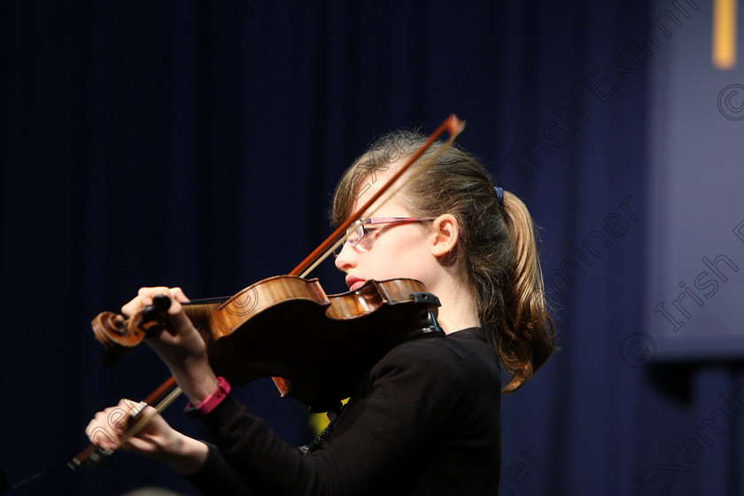 Feis01022018Thu02 
 2
Niamh Ní Cathasaigh from Farran performing.
 Instrumental Music Class: 267: Duo Classes and Chamber Music Junior Feis Maitiú 92nd Festival held in Fr. Matthew Hall. EEjob 01/02/2018 Picture: Gerard Bonus.