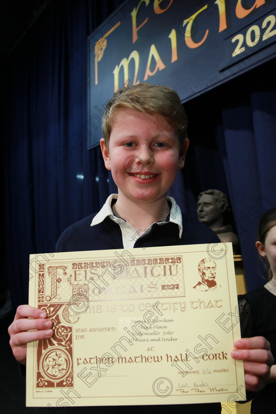 Feis30012020Thurs43 
 43
3rd place James O’Riordan from Aherla.

Feis20: Feis Maitiú festival held in Fr. Mathew Hall: EEjob: 30/01/2020: Picture: Ger Bonus.