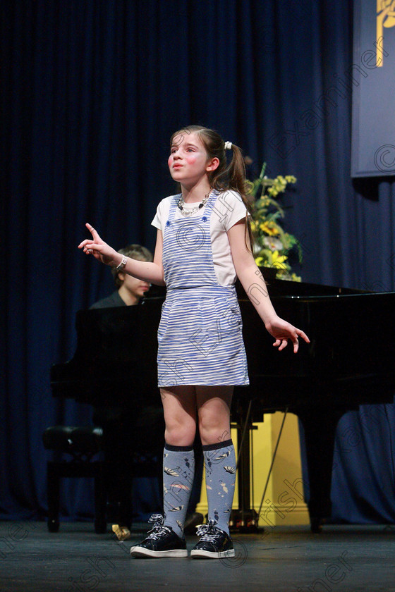 Feis26032018Mon35 
 35
Zara Coffey performing “It’s Possible” from Seussical The Musical.
 Speech and Drama Class: 114: The Altrusa Club of Cork Perpetual Trophy” Solo Action Song 10 Years and Under Section 3Feis Maitiú 92nd Festival held in Fr. Mathew Hall. EEjob 26/03/2018 Picture: Gerard Bonus