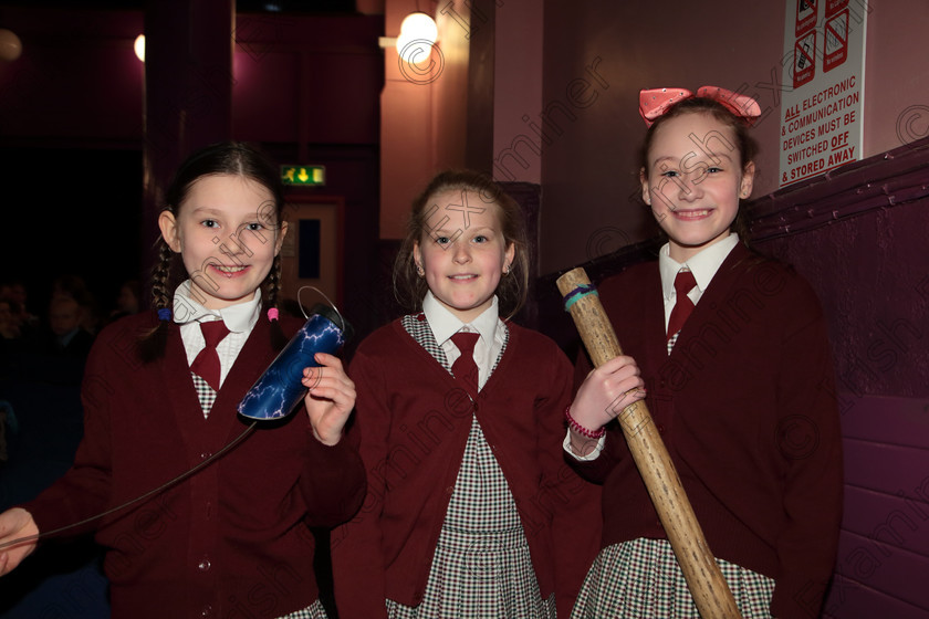 Feis12042018Thu29 
 29
Nicole Dawidowicz, Addison Murray and Eva Kordiv from St. Joseph’ Girls’ Choir Clonakilty 
 Singing Class: 84: “The Sr. M. Benedicta Memorial Perpetual Cup” Primary School Unison Choirs Section 1 Feis Maitiú 92nd Festival held in Fr. Mathew Hall. EEjob 28/03/2018 Picture: Gerard Bonus