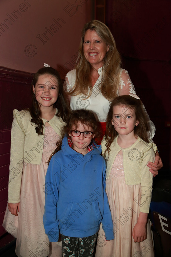 Feis01022020Sat24 
 24
Performers Saidhbh and Neasa Randles from Waterfall with their sister, Fiadh and mum, Áine

Class: 267: Junior Duo Class
Feis20: Feis Maitiú festival held in Fr. Mathew Hall: EEjob: 01/02/2020: Picture: Ger Bonus.