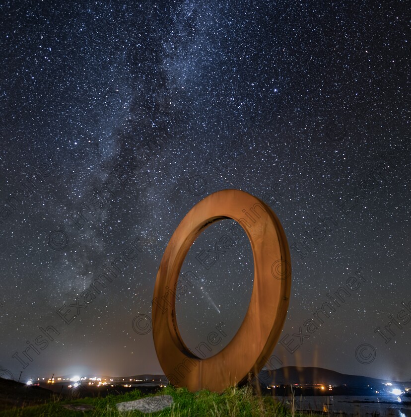 bigo two-Edit 
 3 in 1. My first night out to campure the Atlas comet, milkyway along with The Big O in Camus Connemara, Galway. Picture Eoin Ferguson