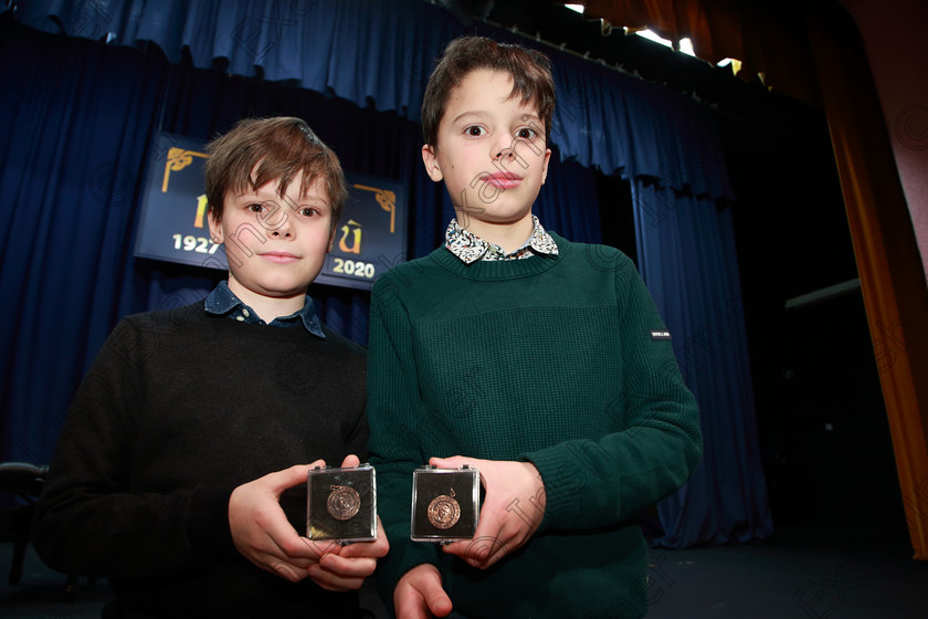 Feis01022020Sat37 
 37
Bronze Medallists Brothers Killian and Ultan McCarthy from Blackrock.

Class: 267: Junior Duo Class
Feis20: Feis Maitiú festival held in Fr. Mathew Hall: EEjob: 01/02/2020: Picture: Ger Bonus.