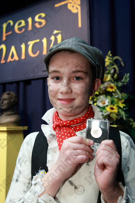 Feis05032019Tue37 
 37
Silver Medallist Joseph O’Sullivan from Rathbarry.

Class: 113: “The Edna McBirney Memorial Perpetual Award”
Solo Action Song 12 Years and Under –Section 3 An action song of own choice.

Feis Maitiú 93rd Festival held in Fr. Mathew Hall. EEjob 05/03/2019. Picture: Gerard Bonus