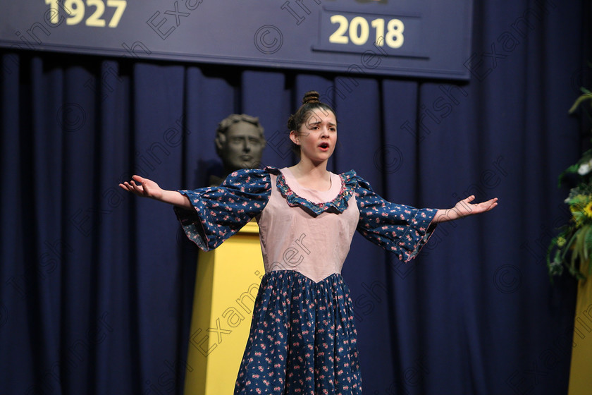 Feis22022018Thu34 
 32~34
Erin Trought with her partner Anna performing “Roll of Thunder Hear my Cry”. Speech and Drama Classes: 310: “The Peg Hallahan Perpetual Trophy” Dramatic Duo 14 Years and Under Feis Maitiú 92nd Festival held in Fr. Mathew Hall. EEjob 22/02/2018 Picture: Gerard Bonus.