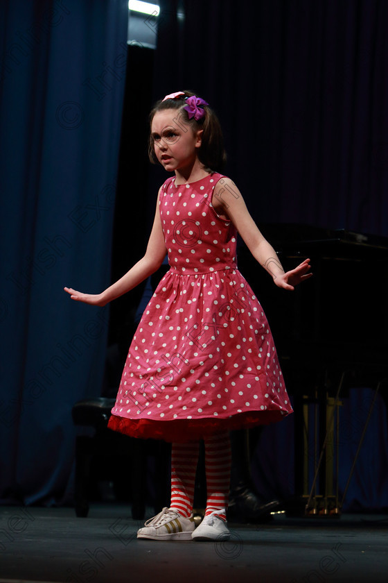 Feis01032019Fri39 
 39
Alicia Kennedy singing “Cool Kid” from Cool Kid.

Class: 114: “The Henry O’Callaghan Memorial Perpetual Cup” Solo Action Song 10 Years and Under –Section 2 An action song of own choice.

Feis Maitiú 93rd Festival held in Fr. Mathew Hall. EEjob 01/03/2019. Picture: Gerard Bonus