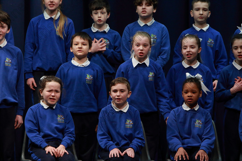 Feis10032020Tues21 
 17~22
Rushbrook NS performing I Saw My Teacher on A Saturday as their own choice.

Class:476: “The Peg O’Mahony Memorial Perpetual Cup” Choral Speaking 4thClass

Feis20: Feis Maitiú festival held in Father Mathew Hall: EEjob: 10/03/2020: Picture: Ger Bonus.