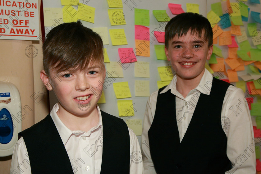 Feis12032018Mon54 
 54
Harrison Grant and Harry Wisted performed “The King if The Castle”.
 Speech and Drama Class: 311: Dramatic Duo 12 Years and Under –Section 1 Solo Feis Maitiú 92nd Festival held in Fr. Mathew Hall. EEjob 12/03/2018 Picture: Gerard Bonus