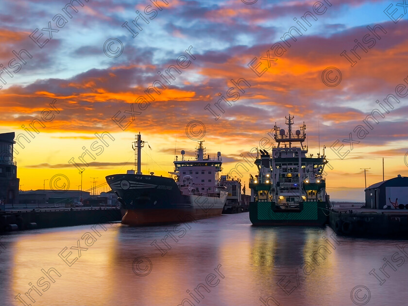 IMG 3357 
 Golden Hour at Port of Galway 
Galway, Ireland