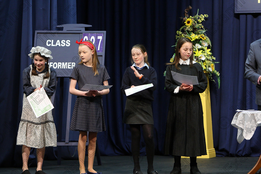 Feis19022018Mon36 
 36
Performers Clodagh Barrett, Laura Buckley, Beth Ryan and Dominique Desmond after receiving their Certificates.
 Speech and Drama Class: 327: “The Hartland Memorial Perpetual Trophy” Dramatic Solo 12YearsandUnder –Section 1 Feis Maitiú 92nd Festival held in Fr. Mathew Hall. EEjob 19/02/2018 Picture: Gerard Bonus.